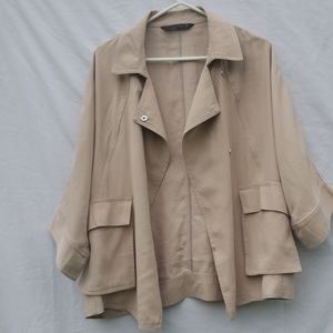 Zara basic khaki jacket